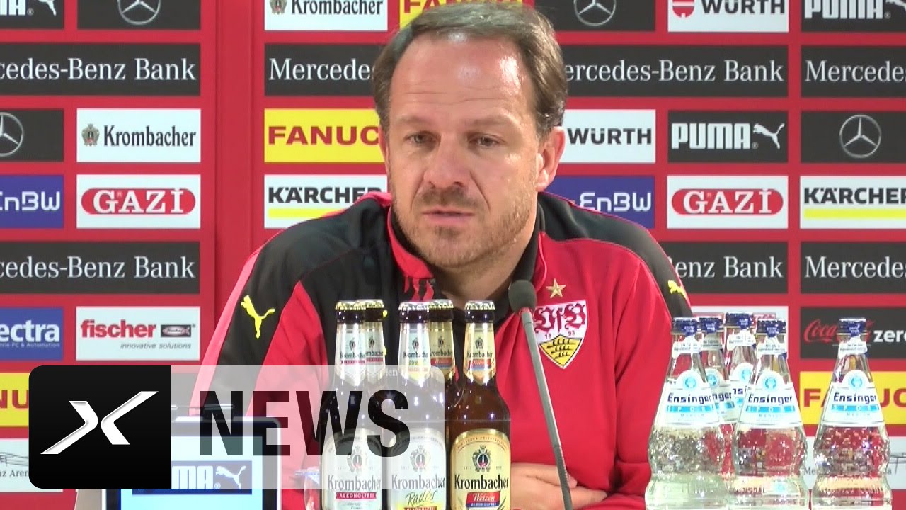 Alexander Zorniger: "Zwölf Großchancen verballert" | VfB Stuttgart - FC Schalke 04 0:1