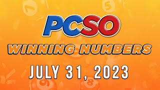 P32M Jackpot Grand Lotto 6/55, 2D, 3D, 4D, and Megalotto 6/45 | July 31, 2023
