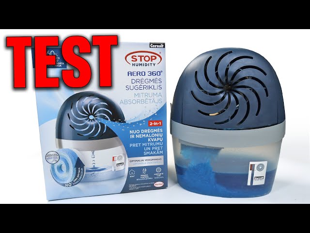 TESTING - Ceresit Stop Humidity Aero 360 - Dehumidifier - Moisture Absorber  