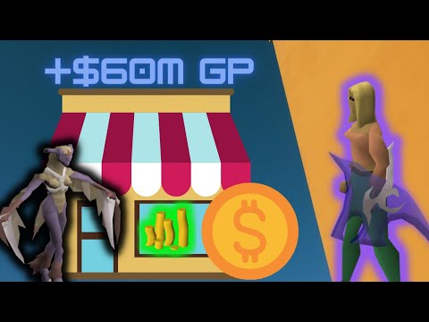 How the GE TAX accidentally made me $60,000,000 GP OSRS THE MERCHING Finale