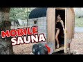 Unwind in style the ultratec sauna trailer  your ultimate relaxation station