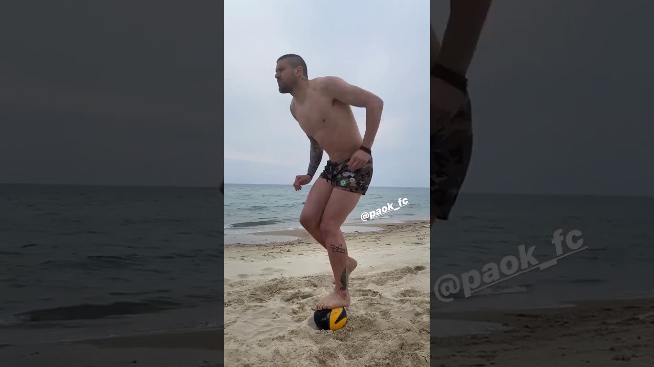 Προπόνηση Πασχαλάκη με Παπαδοπούλου στην παραλία (6)