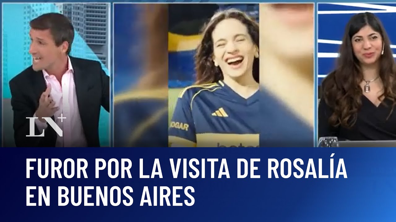 Furor por la visita de Rosalía en Buenos Aires