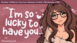 Streamer Girlfriend Is Burnt Out And Wants To Cuddle! (Reverse Comfort) (Girlfriend Roleplay)
