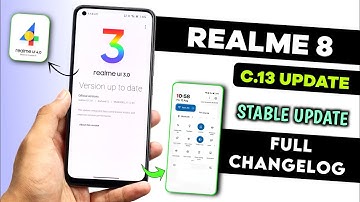 Realme 8 New Update C.13 Stable Update | realme 8 C.13 Update Full review | realme UI 4.0 Android 13