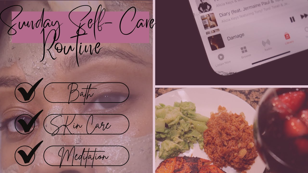 Sunday Self Care Routine | Fresh Skin Care + Vibes + Luxury Relaxing # ...