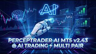 Perceptrader AI v2.43 MT5 | Automated Multi-Pair Trading EA | Best AI Forex Robot 2026?