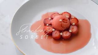 SORBETTO ALLA FRAGOLA 🍓 | Denise Castagno |