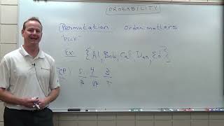 MAT 116 Video 38 Section  9 5 Permutations