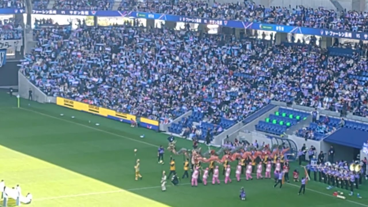 V・ファーレン長崎VSサガン鳥栖 選手入場 長崎スタジアムシティ 九州ダービー 令和7年4月13日