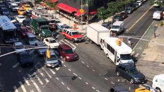 Firetruck on Varick St