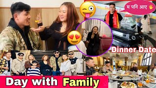 बिदेश बाट दाई पनि आउनु भयो😱Day 1 With punam and family😍