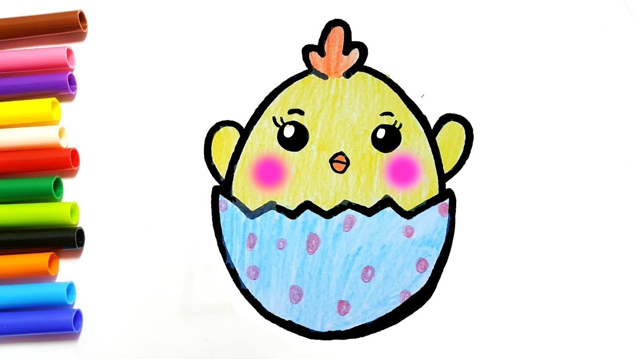  Wie zeichnet eins Hähnchen kawaii 