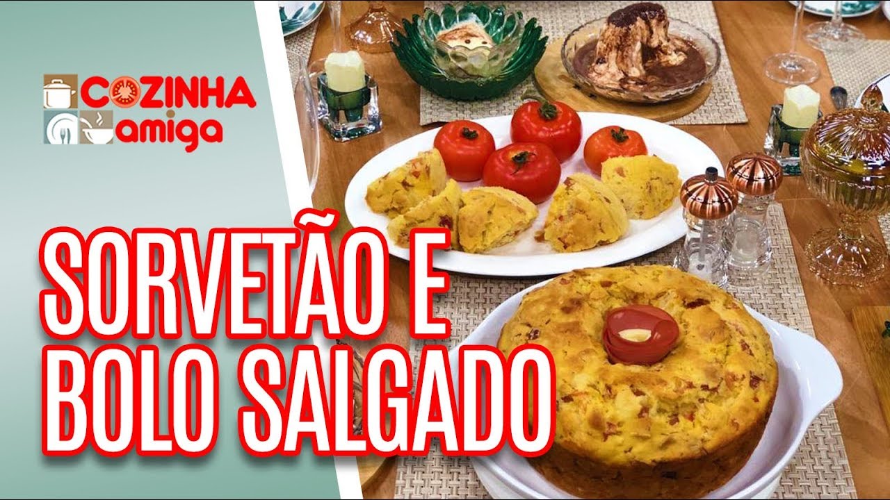Sorvetão e Bolo Salgado Caipira - Beto Almeida | Cozinha Amiga (26/11/19)