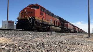 Bnsf 3906 leads overpowered manifest into Lubbock