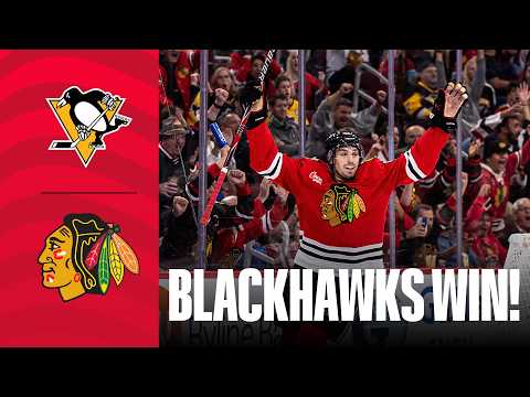 Pittsburgh Penguins vs CHICAGO BLACKHAWKS Game Highlights | 10.13.26
