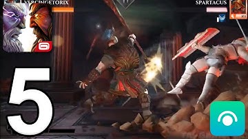 Gods Of Rome - Gameplay Walkthrough Part 5 - Act 1: Chapter 1 Completed (iOS, Android)