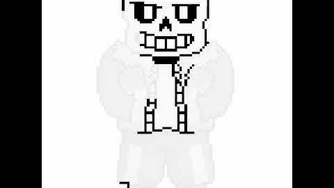 Sandbox Coloring Undertale Sans  (colorful)