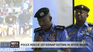 POLICE RESCUE 107 KIDNAP VICTIMS IN SEVEN WEEKS