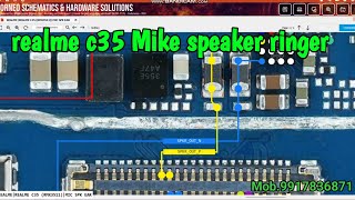 Realme C35 Mic Speaker Ringer Problem Solution Audio Ways Diagram Realme C35 Sound Problem