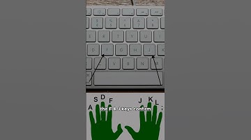 Why there are lines under F and j keys? #shorts