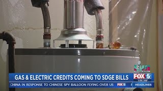Gas & Electric Credits Coming To SDG&E Bills