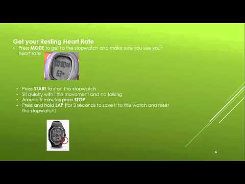 Garmin FR70 Setup Step 2: Heart Rate Monitor