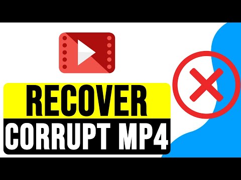 How to RECOVER CORRUPT MP4 FILES 2025 | Fix Corrupted MP4 Video