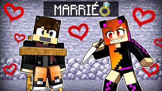 CETTE FOLLE FANGIRL ME FORCE A ME MARIER AVEC ELLE SUR MINECRAFT !