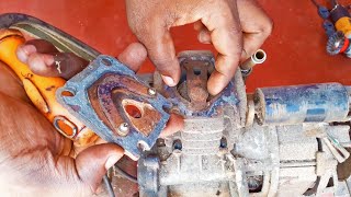 Mini Compressor Repair Air In Out Air Reed Valve Creation | E-Tech Creator