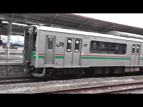 【三菱IGBT】東北本線701系（新白河行き）郡山駅から発車！