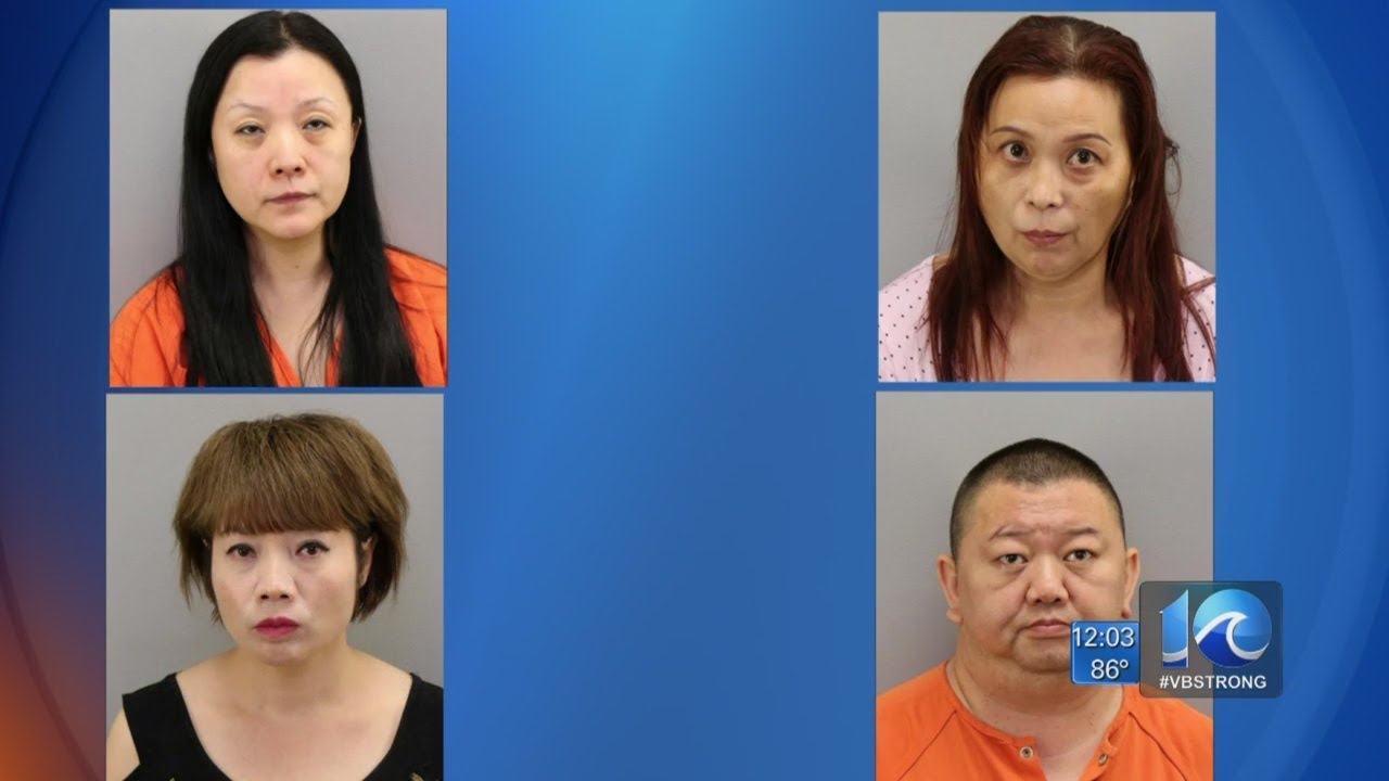 4 charged in human trafficking investigation in Va. Beach - YouTube