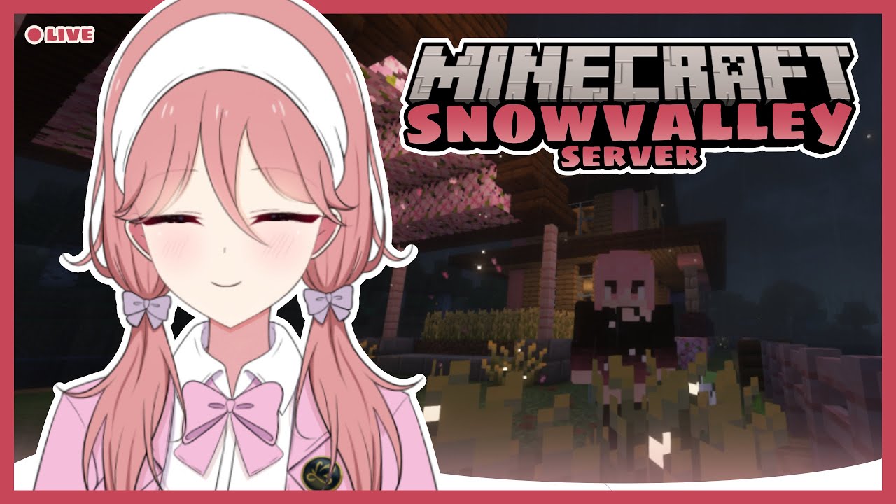🔴 [ SNOW VALLEY MINECRAFT ] LANJUT BUILDING RUANG BAWAH AIR!~ [ DO/SUBATHON part 349 ]
