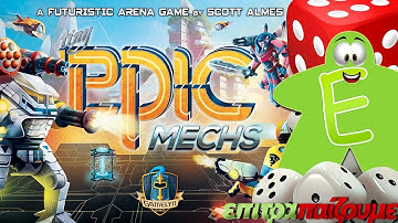 Tiny Epic Mechs - How to Play Video by Epitrapaizoume.gr