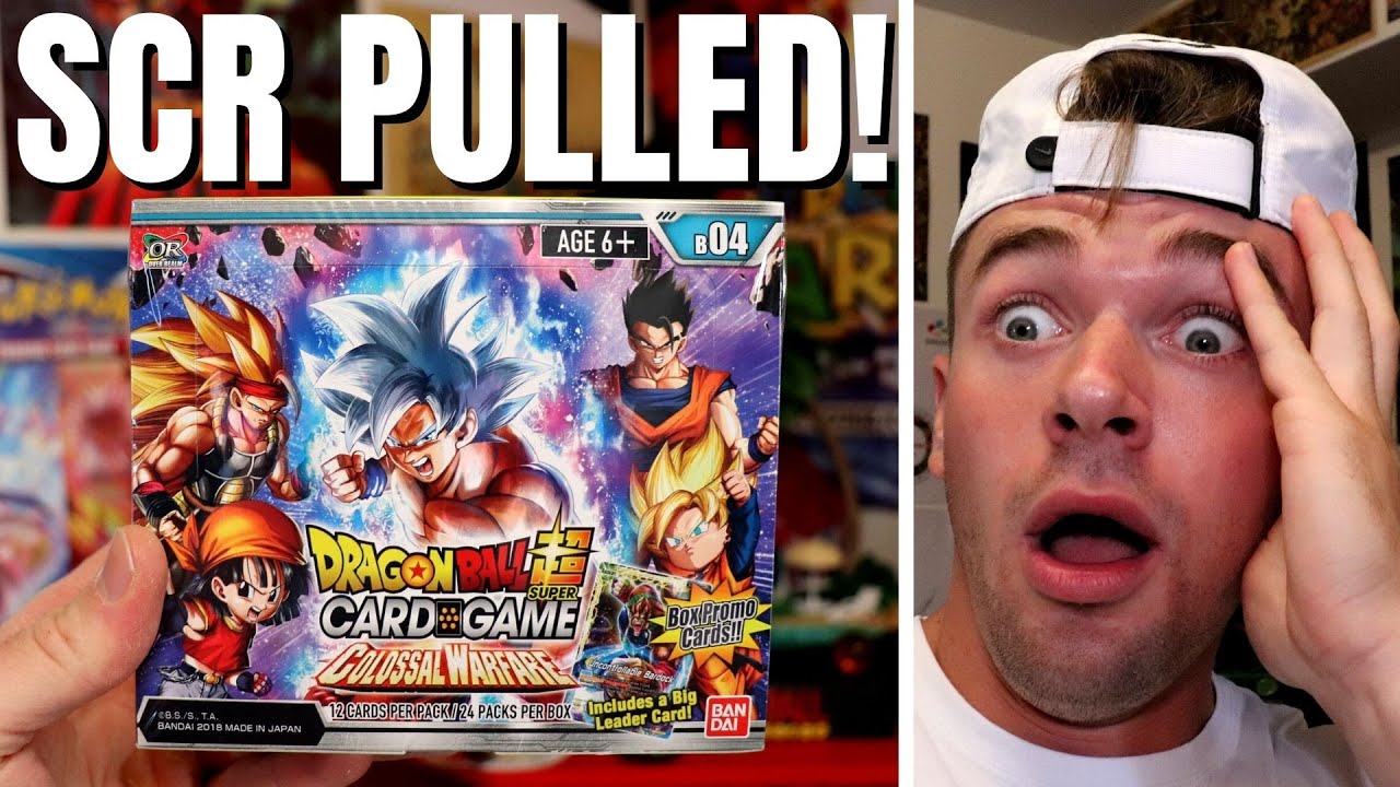 colossal warfare booster box card list DBS-B04 Colossal Warfare Booster Box (2018) main image 1