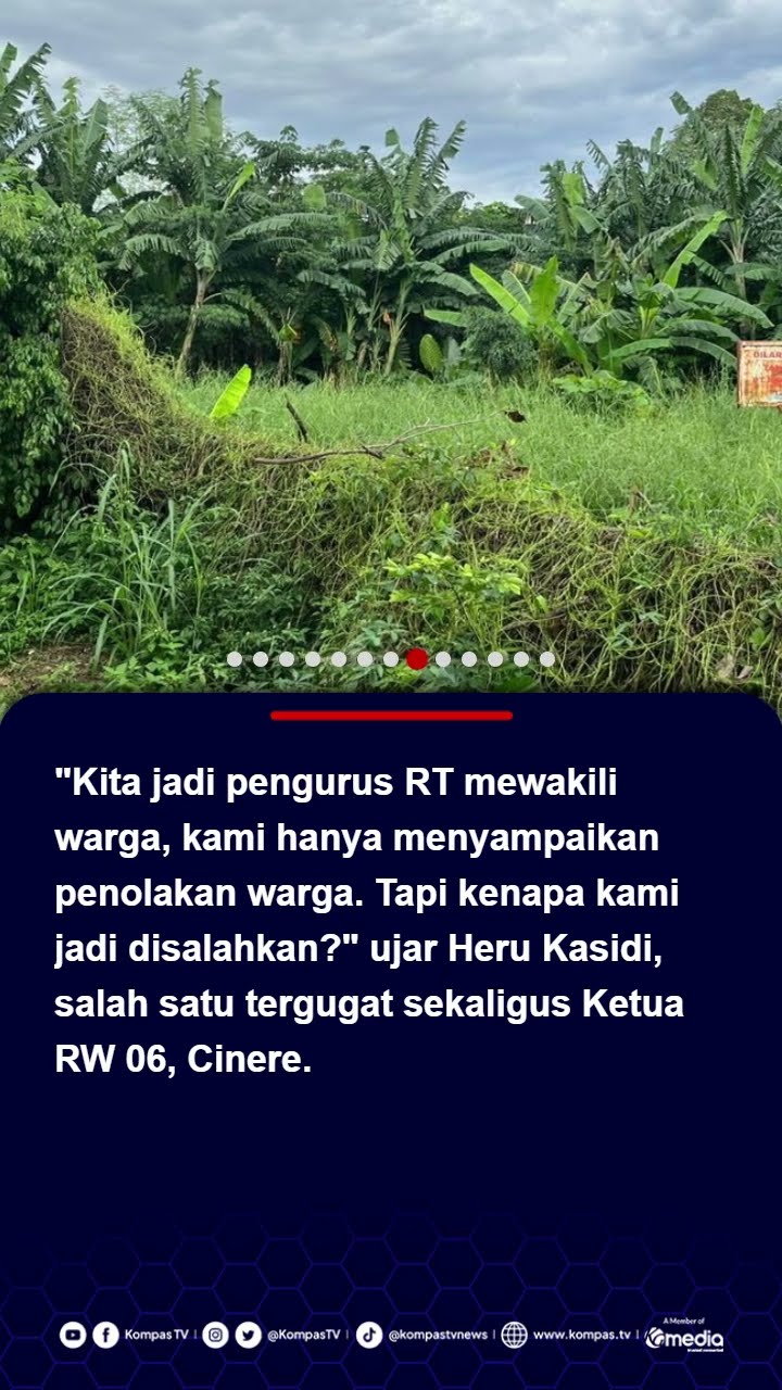 Warga Cinere Divonis Bayar Rp40 Miliar ke Pengembang, Ini Duduk Perkaranya #cinere #sengketalahan
