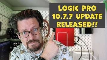 Logic Pro 10.7.7 Update | Release Party Livestream + Q&A
