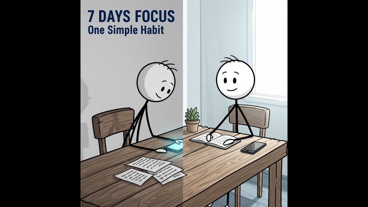 This Simple Habit Fixed My Focus in 7 Days - YouTube