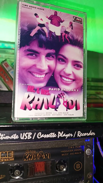 MR.&MRS🎉KHILADI🎞️MOVIE🎞️ AUDIO📼CASSETTE🎙️🎉KUMAR SANU 🎧