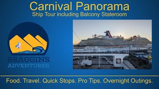 Carnival Panorama Ship Tour including Balcony Stateroom
