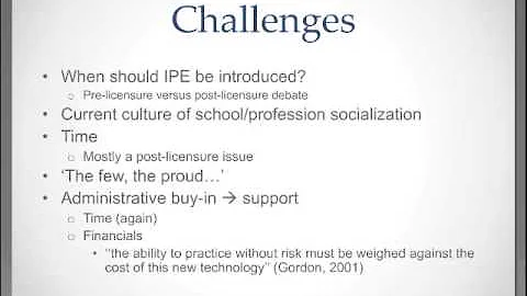 IPSS Webinar: Interprofessiona...  Education by Ke...