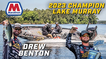 Drew Benton set his sights on 2nd Bassmaster victory with win at Lake Murray