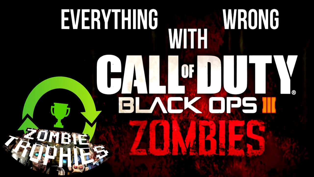 Everything Wrong With Black Ops 3 Zombies : Shadows of Evil - YouTube