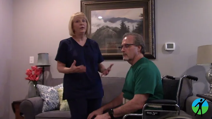 Backward Scoot into the Wheelchair for a Stroke Patient