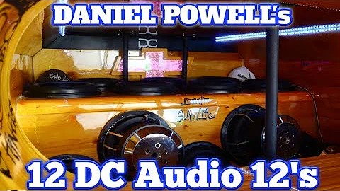 Daniel Powell's 12 dc audio xl elite 12's on 3 cro...