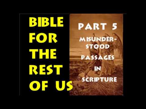 16 Misunderstood Old Testament Passages