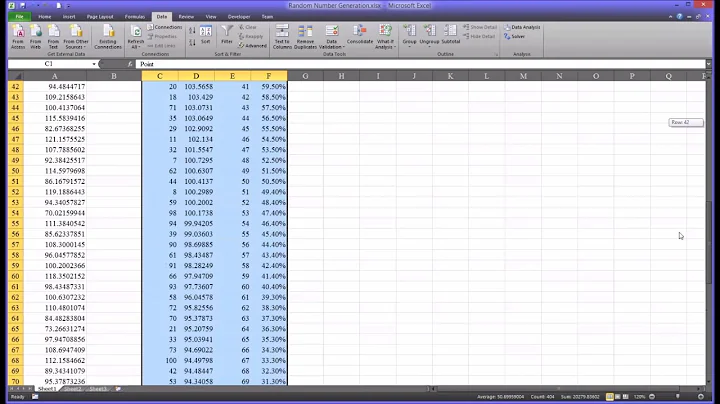 Master Random Number Generation and Sampling in Excel