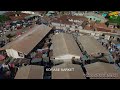 Droneshot of Kofiase Friday Market Day