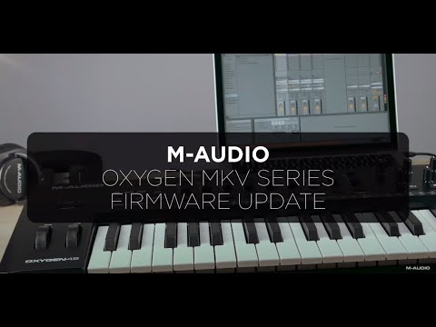 M-Audio Oxygen Mkv Series || Firmware Update