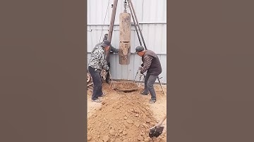 Cooperative extraction process of deep well soil using creative tools